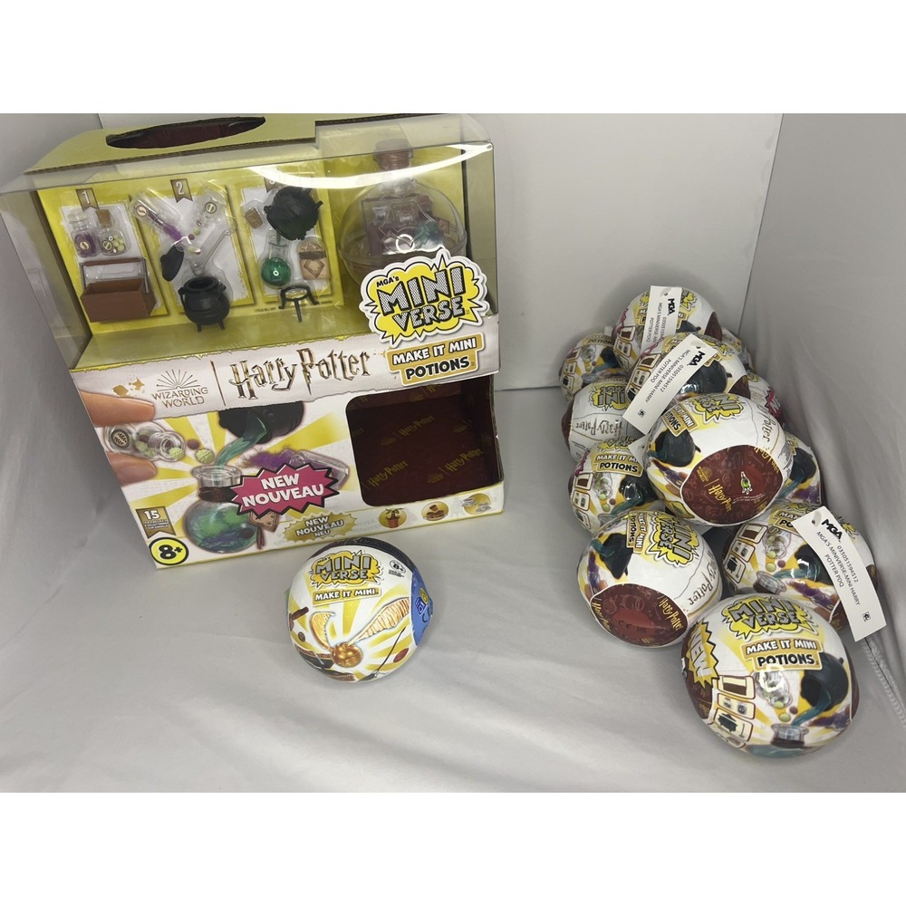 Miniverse Make It Mini POTIONS Harry Potter Ball MGA 13 Pack With Display Box